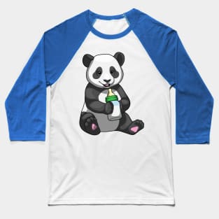 Panda Baby bottle Milk Baseball T-Shirt